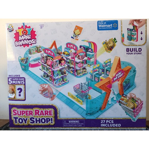 ZURU Toys Super Rare Toy Shop Zuru 5 Surprise Toy Mini Brands Toy Shop Playset 27 Pcs Poshmark